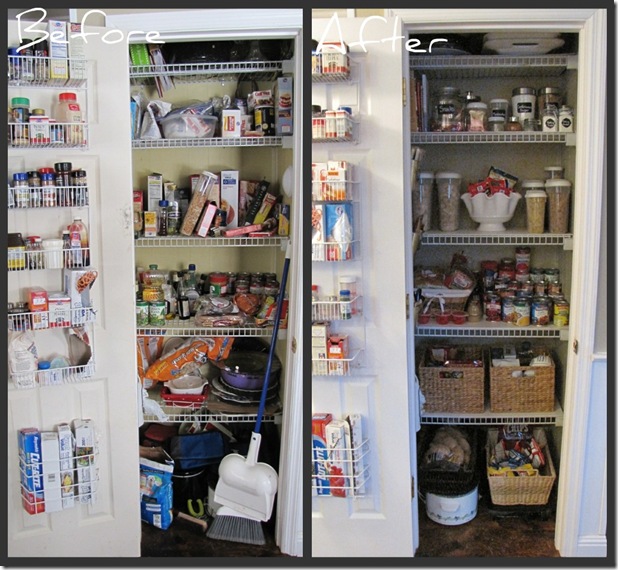 pantry collage