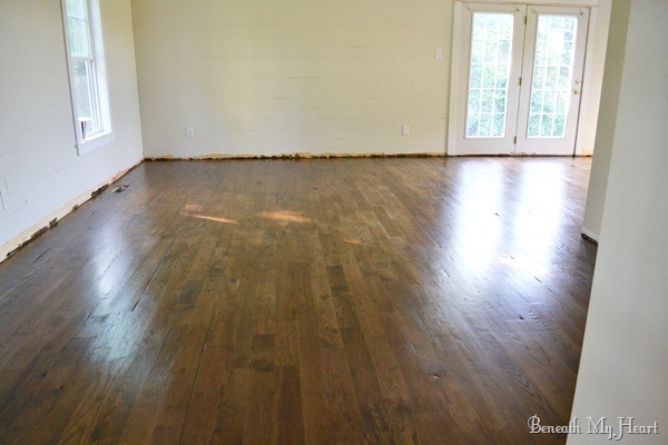 utility grade oak floor