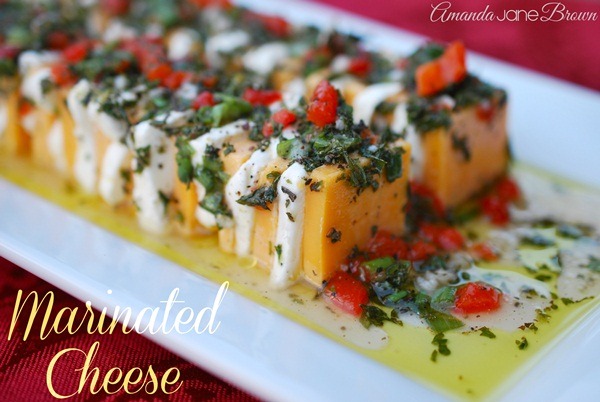 marinated cheese appetizer