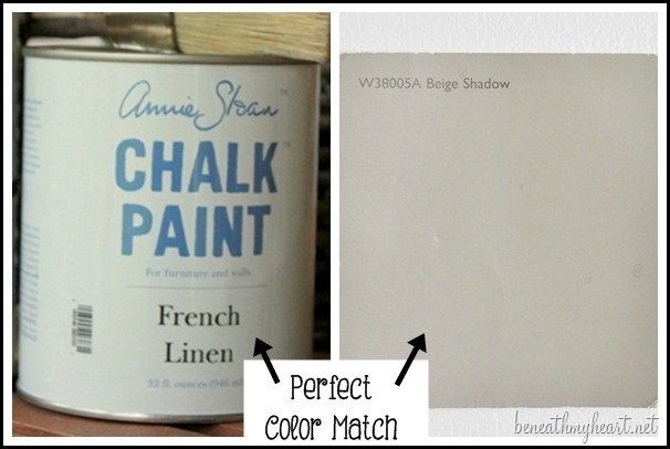 annie sloan chalk paint french linen