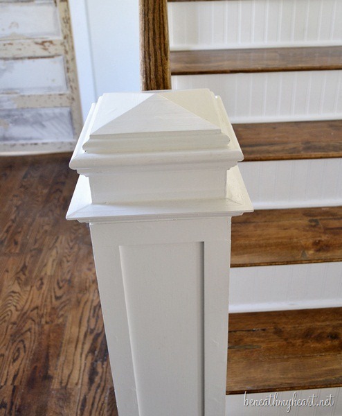 how to build a newel post