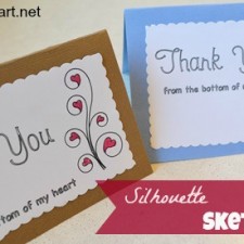 silhouette sketch pens