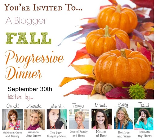fall progressive dinner