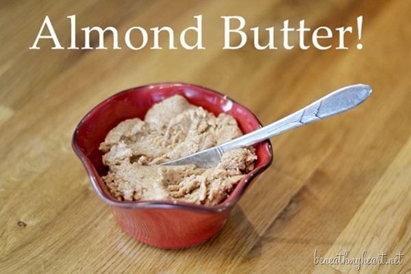 almond butter with blendtec blender