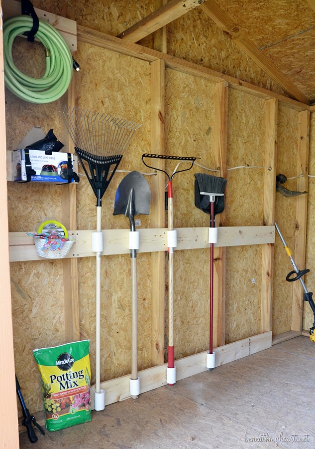 Tool Shed Makeover #3M DIY - Beneath My Heart
