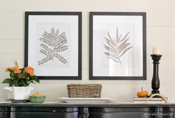 fern framed prints from Birch Lane