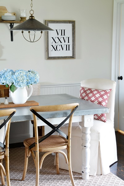 dining area makeover