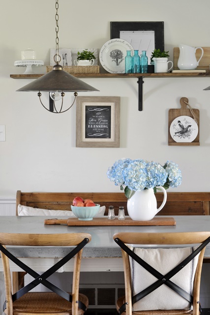 dining area makeover
