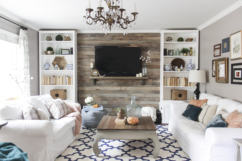 Hide That TV! Ideas for a DIY Accent Wall That Includes a ...