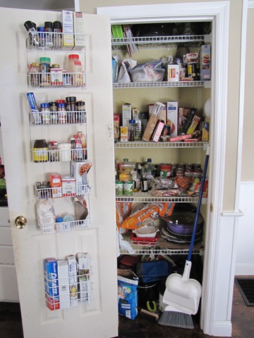 Organizing Your Heart and Home- 2011-My Pantry Makeover(And Silhouette Giveaway Announcement!)