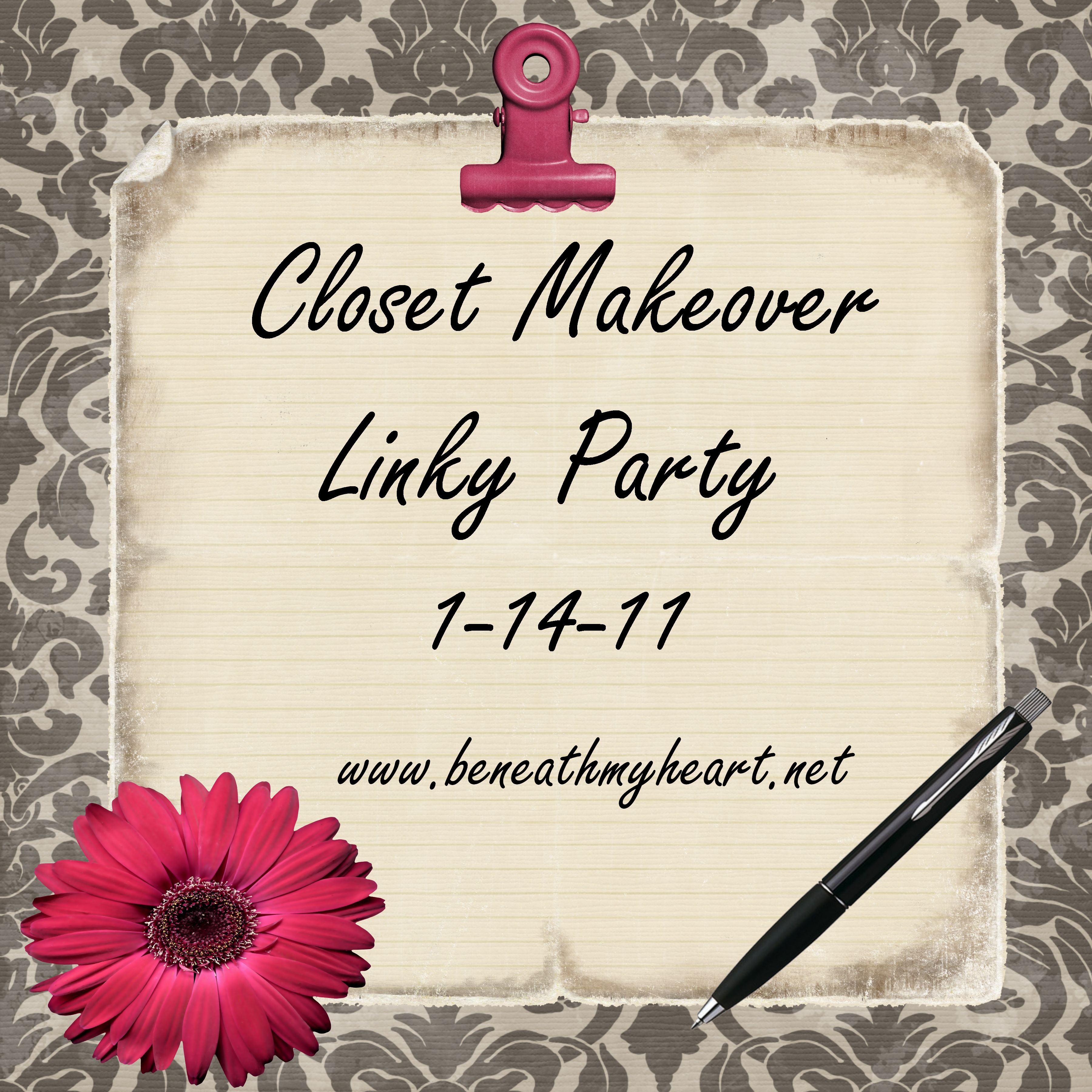 Closet Makeover Linky Party!!!