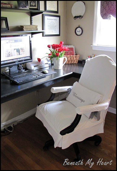 A Slipcover for My Office Chair