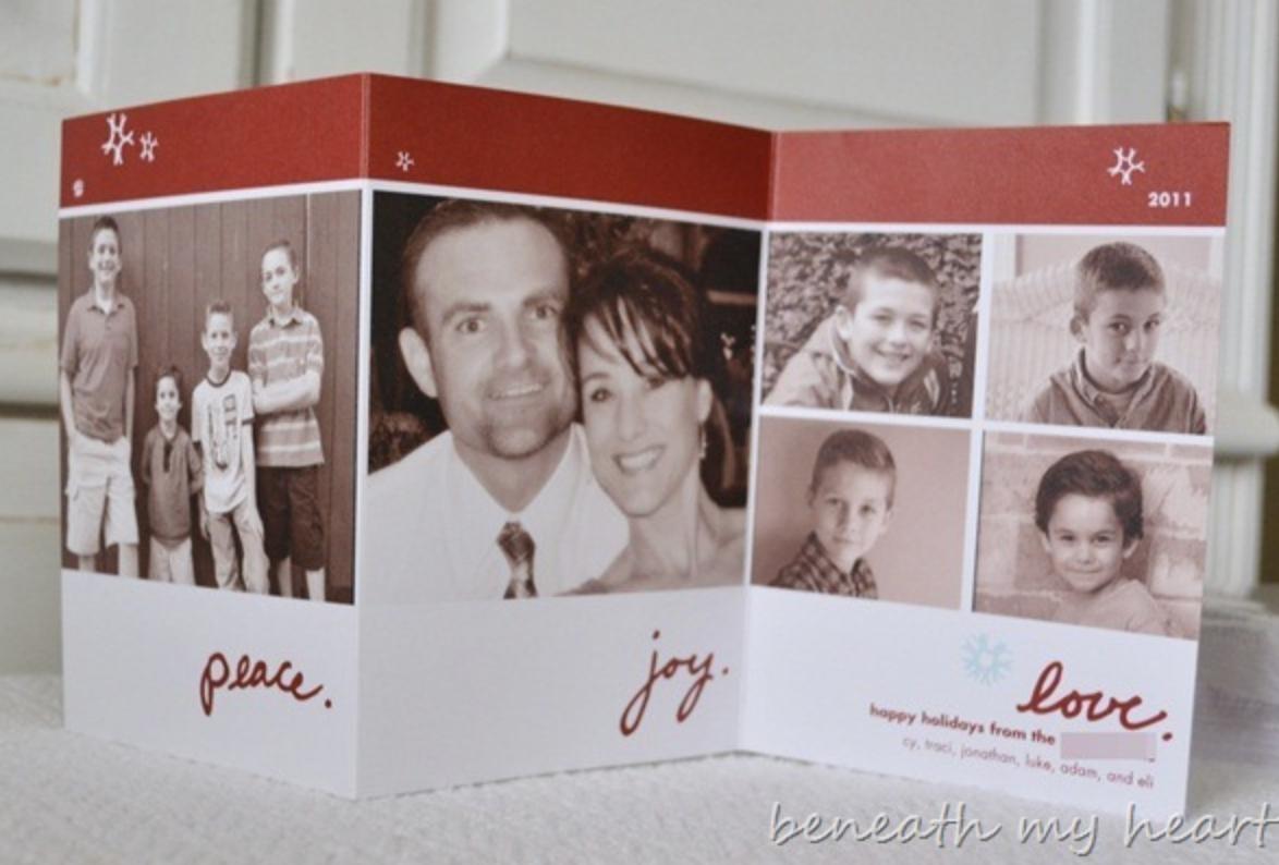 Our Family Christmas Cards from tiny prints
