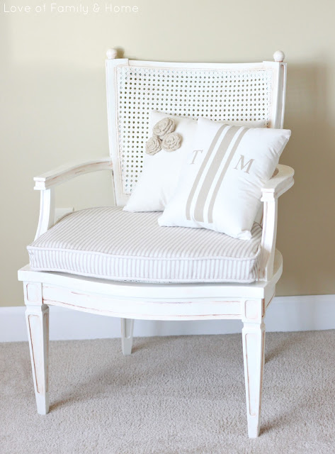 Gorgeous Cane Chair Makeover!