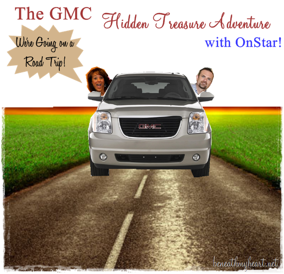 Cy and I are headed on a 5 day Road Trip with GMC and OnStar!