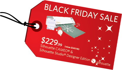Silhouette Black Friday Sale!  {And Cameo Giveaway Winner!}