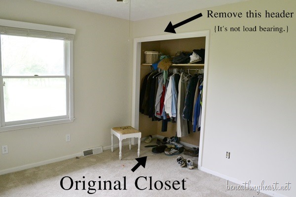 Progress we’ve made on our Master Closet