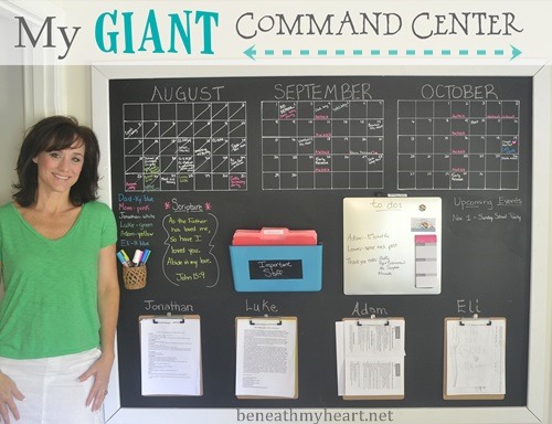 Giant Wall Command Center {for my office}
