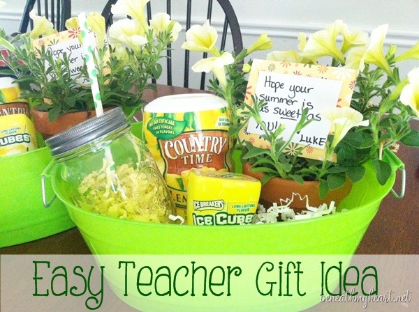 Easy Teacher Gift Idea