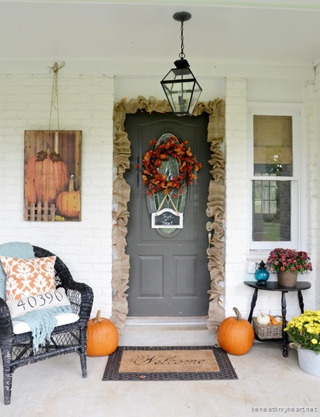 Front Porch Halloween Decor