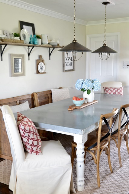 Dining Area Makeover Reveal