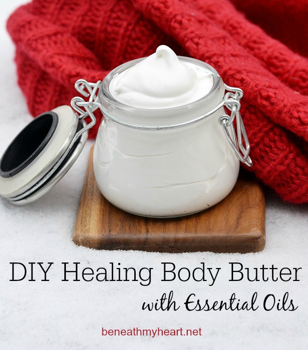 Healing Body Butter {with Essential Oils}