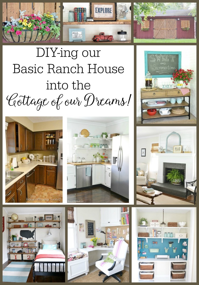 DIY-ing our Basic Brick House into the Cottage of our Dreams!