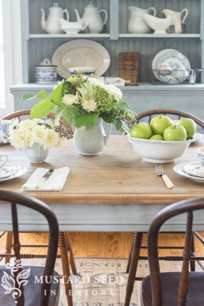 Farm Table Makeover {Miss Mustard Seed}