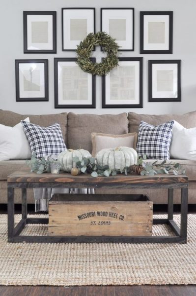 How to Style a Farmhouse Living Room - Beneath My Heart