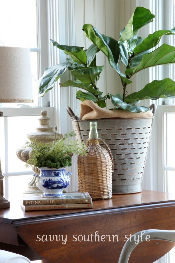 Get the Look: Decorating with Olive Buckets - Beneath My Heart