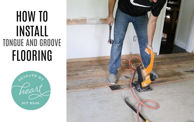 How to Install Tongue and Groove Flooring