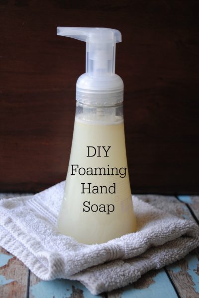 DIY Natural Foaming Hand Soap