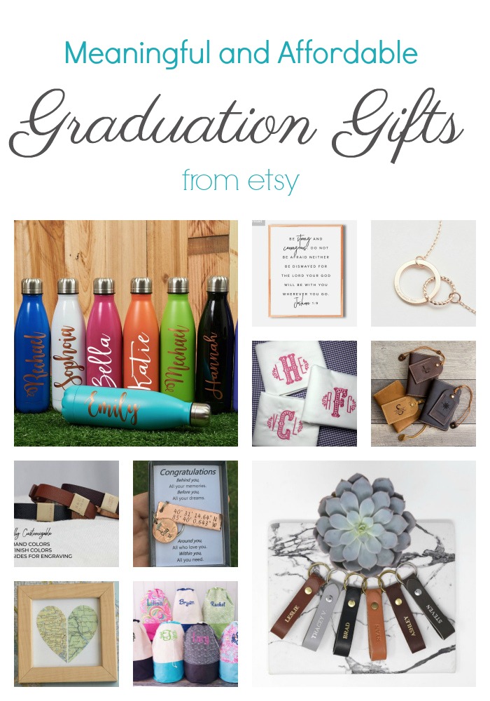 Meaningful and Affordable Graduation Gifts from Etsy!