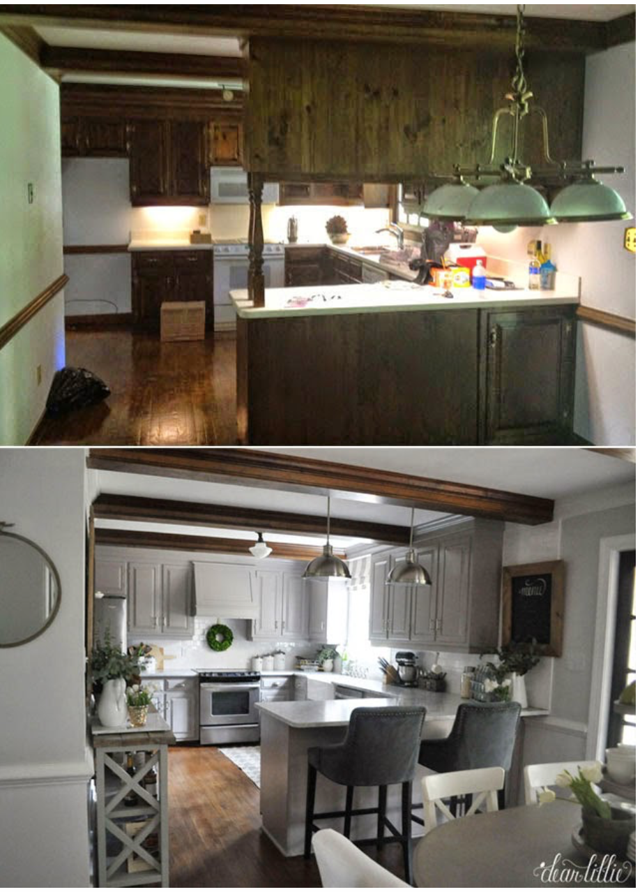 Before and After:  10 Stunning Kitchen Transformations!