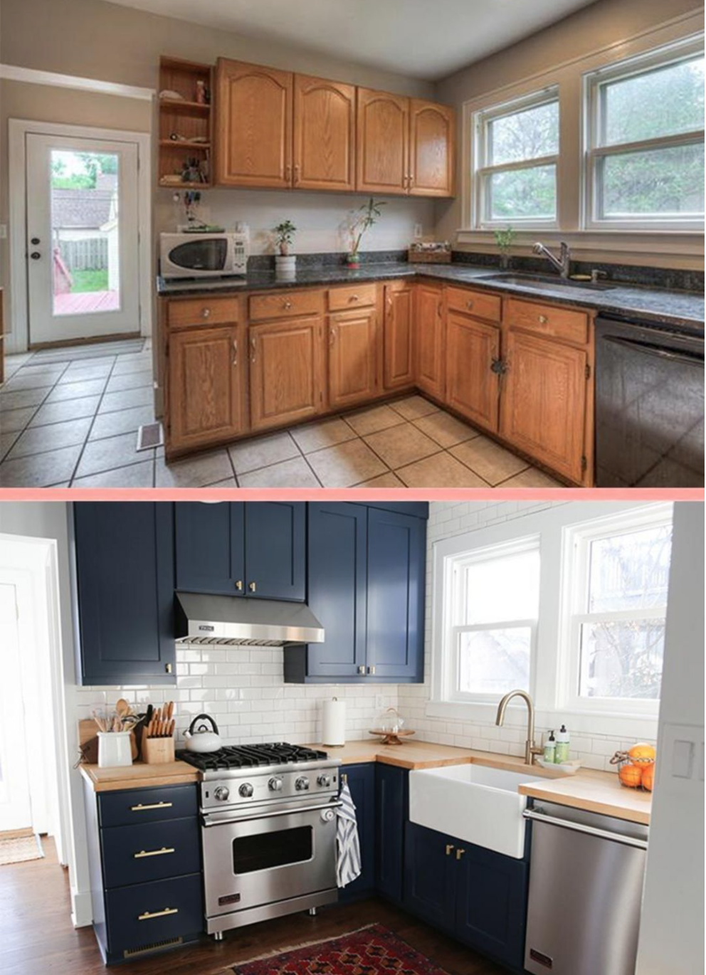 Before and After:  10 Stunning Kitchen Transformations!
