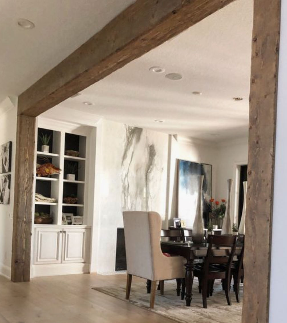 Exposed Wood Beam Inspiration For Our