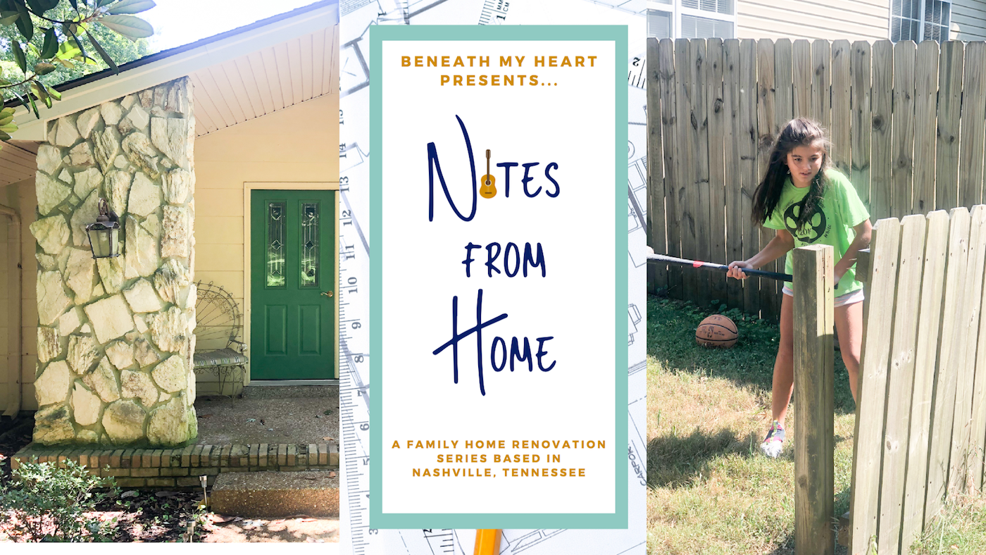 Notes from Home – Episode 8! {Home Exterior Project}