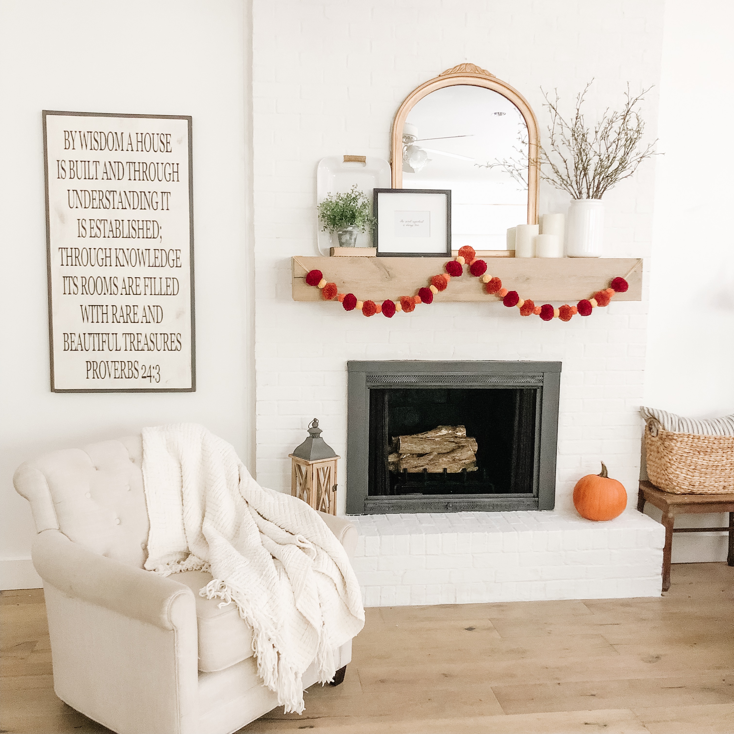 Our Fireplace Makeover Reveal