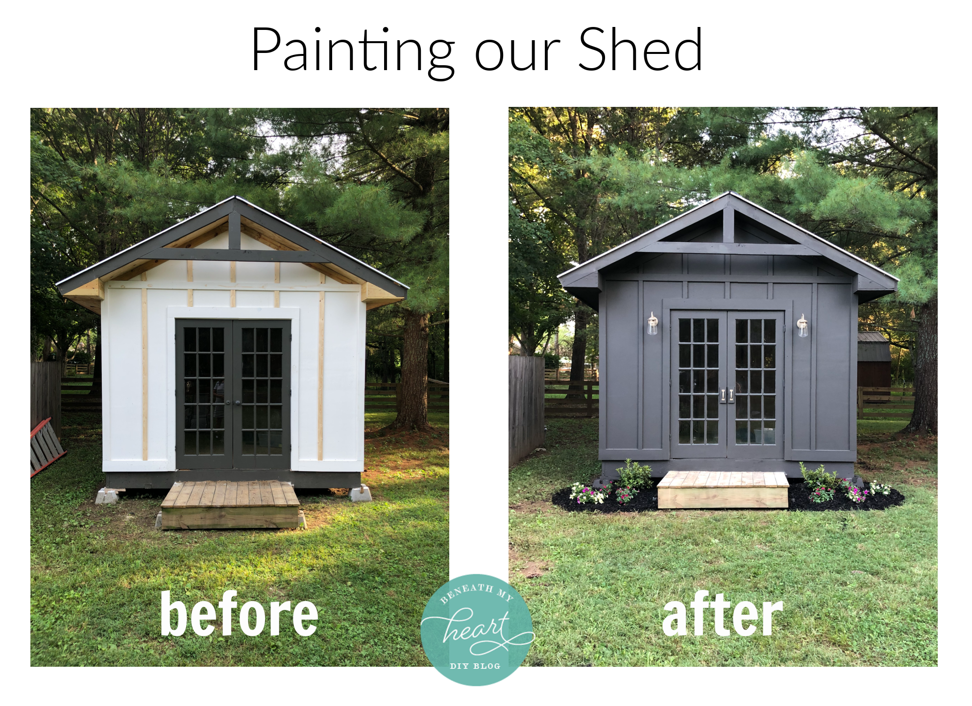 How to Paint a Shed