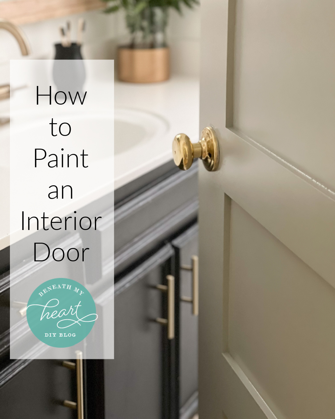 Steps to Painting a New Interior Paneled Door