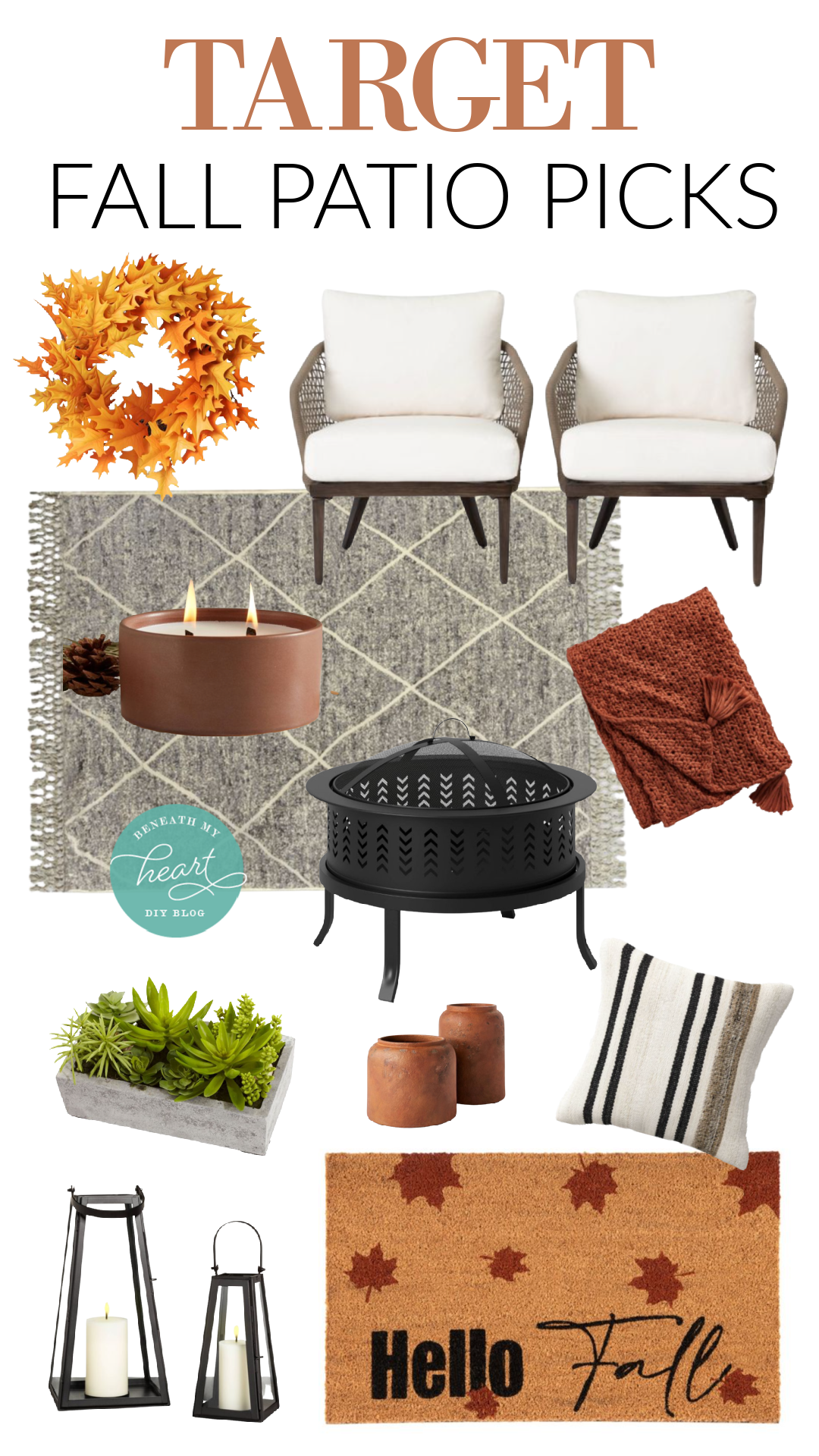 TARGET FALL PATIO PICKS! (And Sneak Peek of our New Patio Area!)