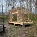 Building a Shed on our Property!