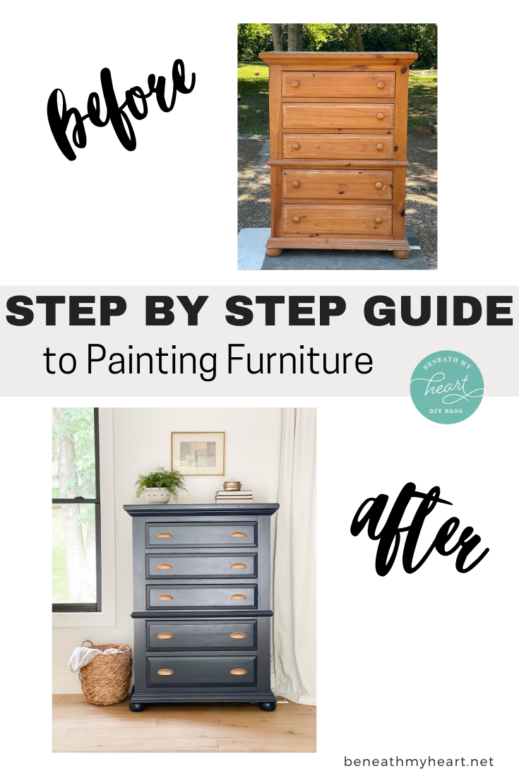 Step Guide To Painting Furniture