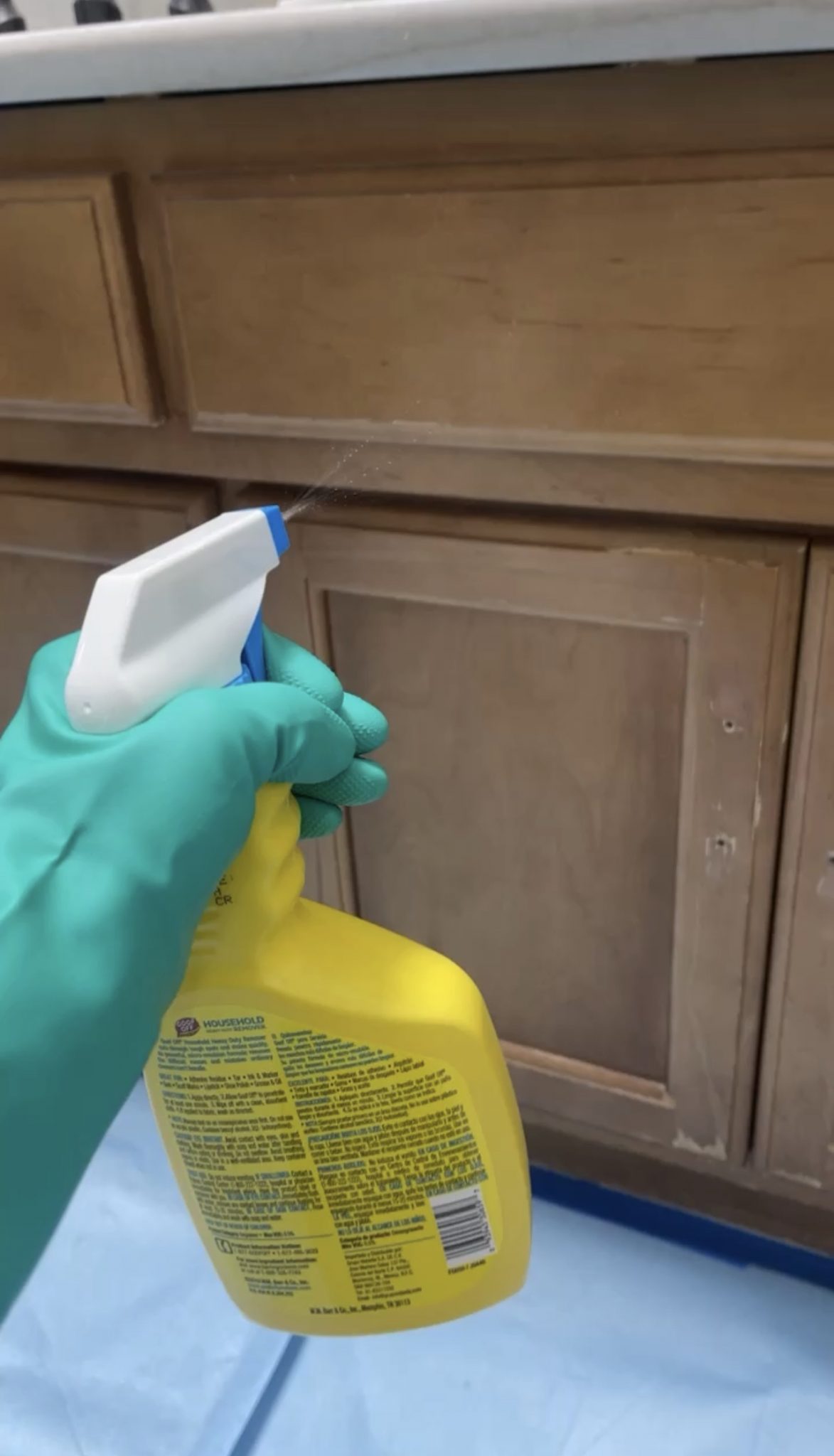HOW TO PAINT BATHROOM CABINETS - Beneath My Heart