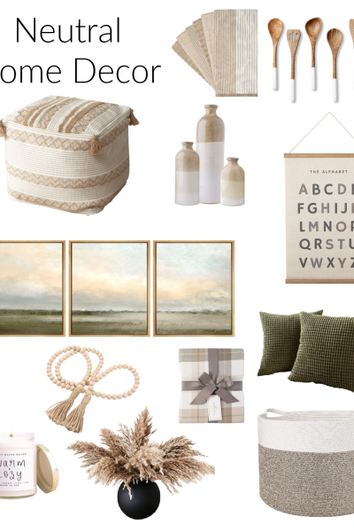 Neutral Home Decor Favs from Amazon