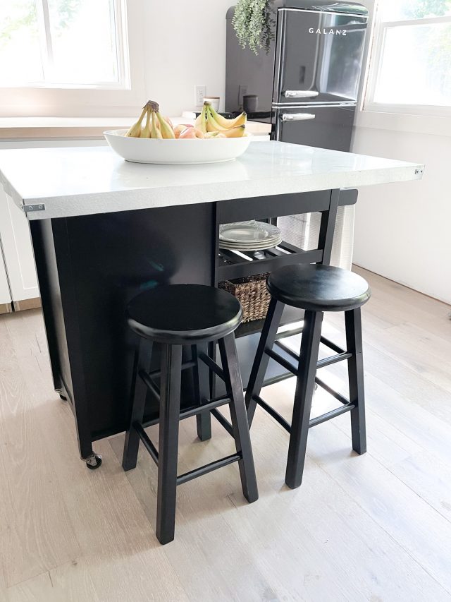 DIY Kitchen Island Makeover - Beneath My Heart