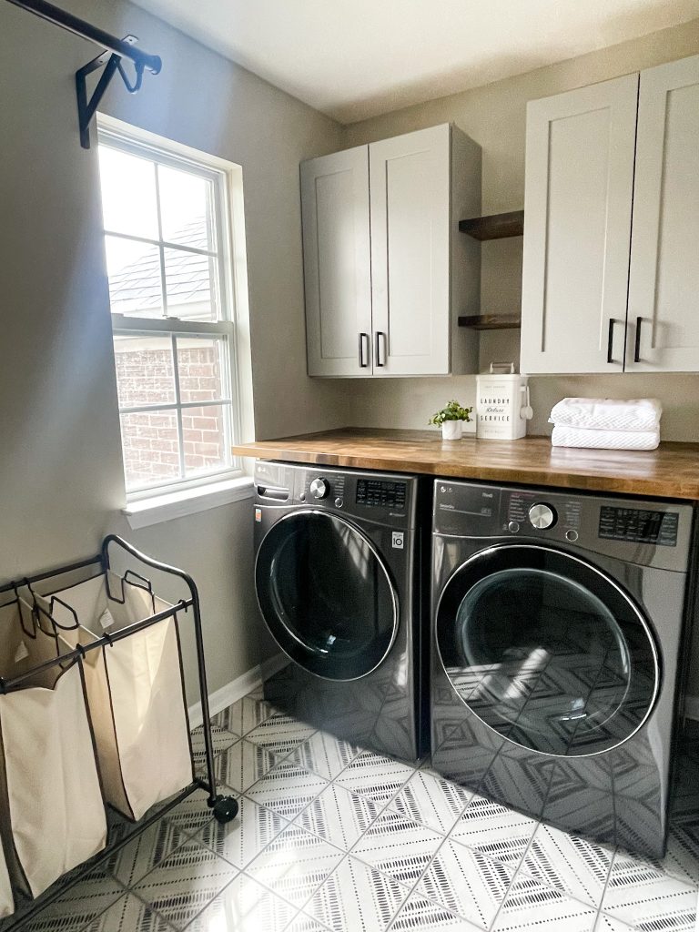 Makeover Monday - Laundry Room Refresh - Beneath My Heart