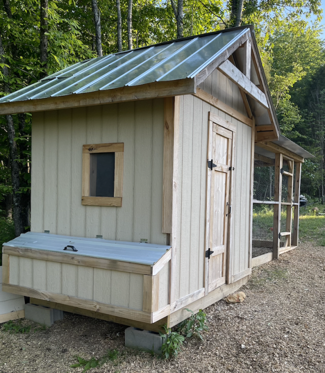How to Paint an Outdoor Building {Our Chicken Coop} Beneath My Heart