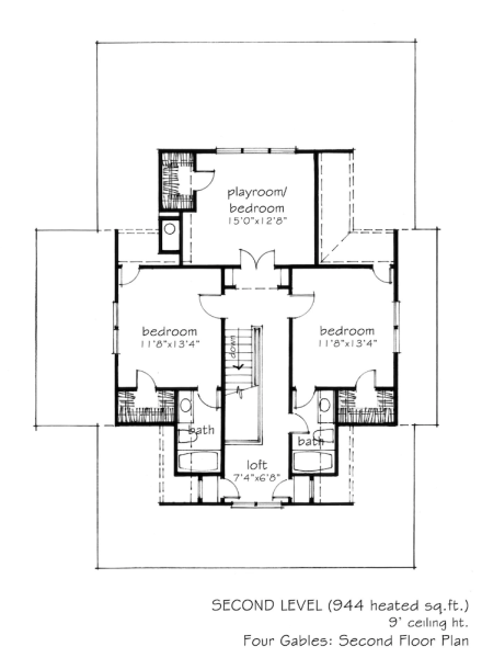 four gables floor plan