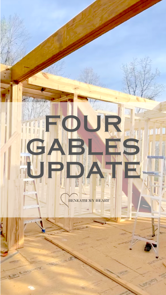 Four Gables Video Update!  {Ceiling Joists}